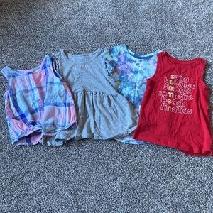EUC girls 3T tank tops